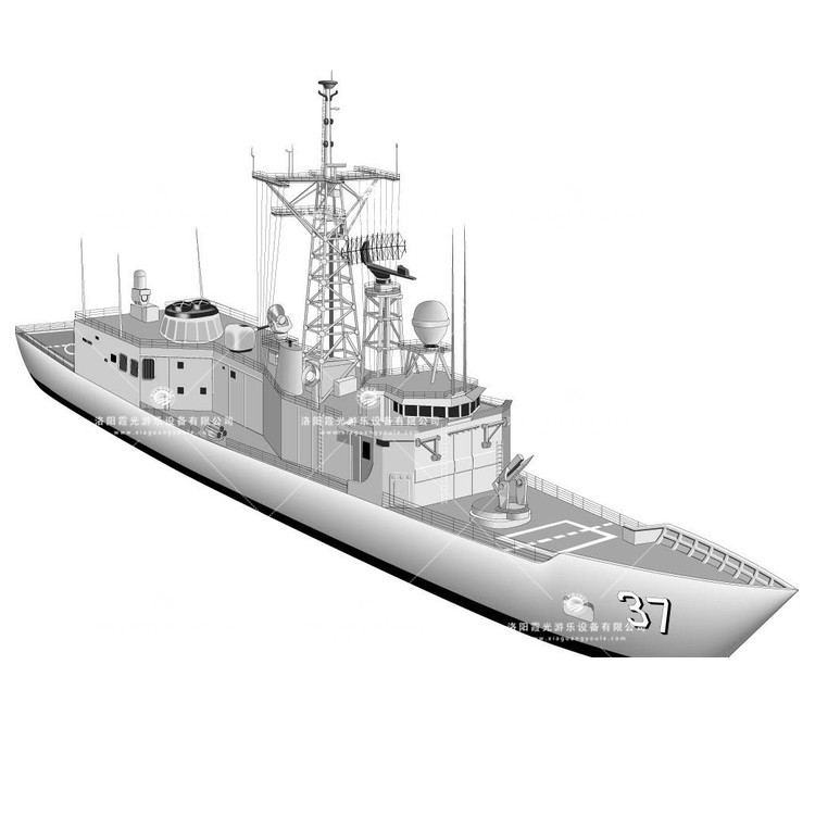 东成镇充气侦查船模型